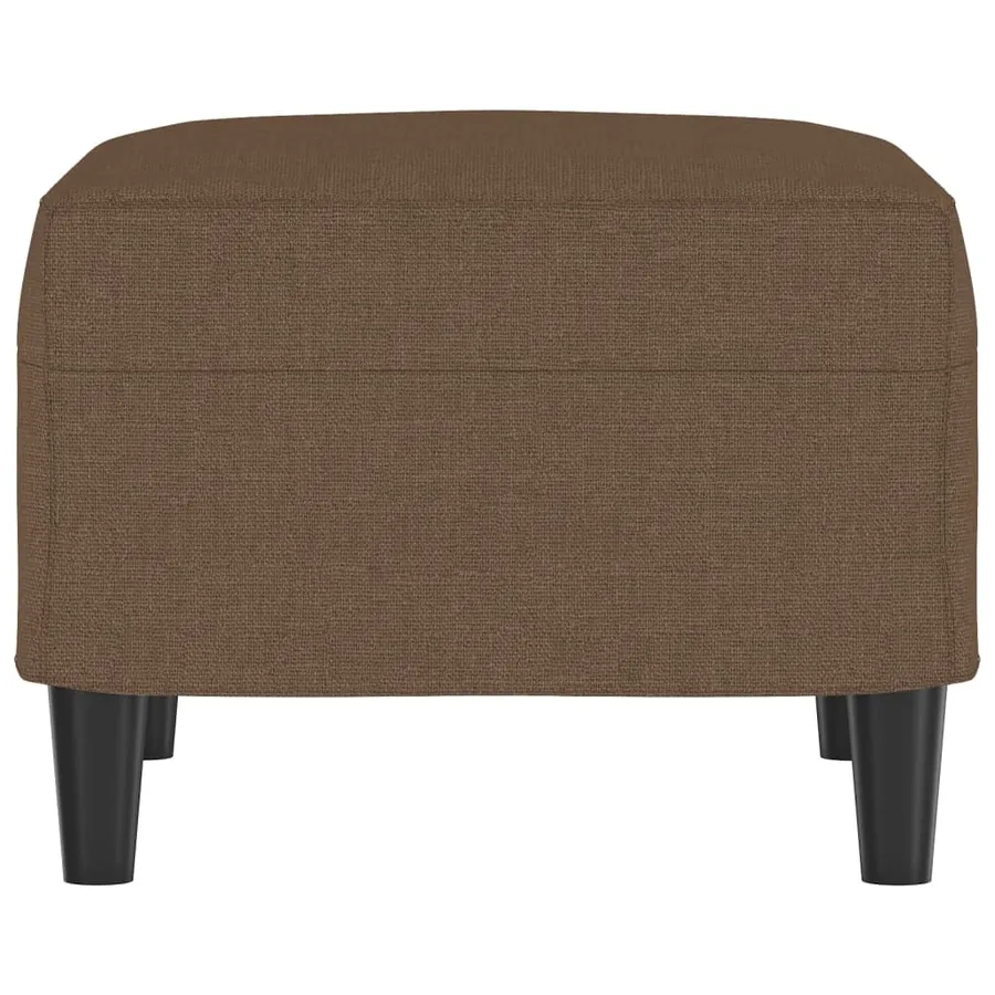 Repose-pied Marron 60x50x41 cm Tissu - 4