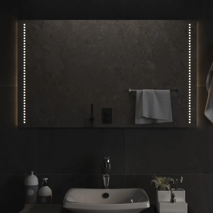 Miroir de salle de bain à LED 60x100 cm
