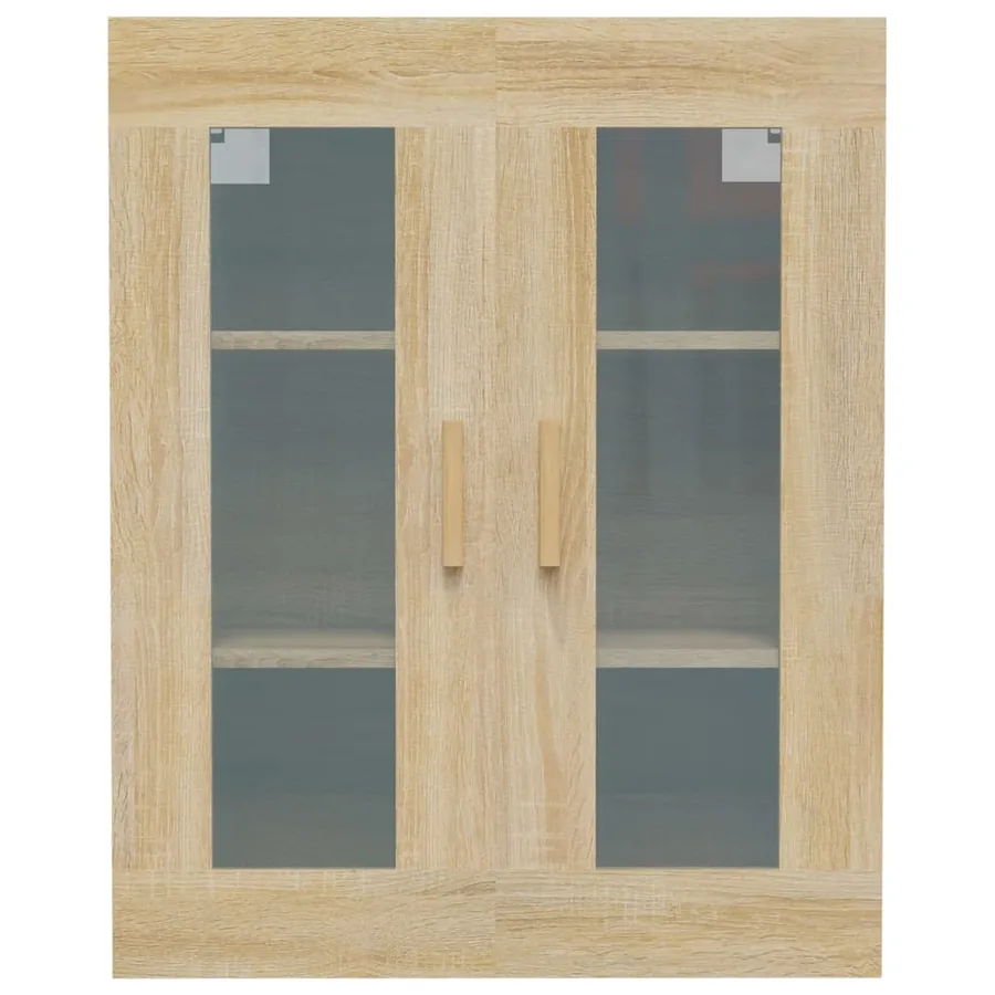 Armoire murale suspendue Chêne sonoma 69,5x34x90 cm - 3