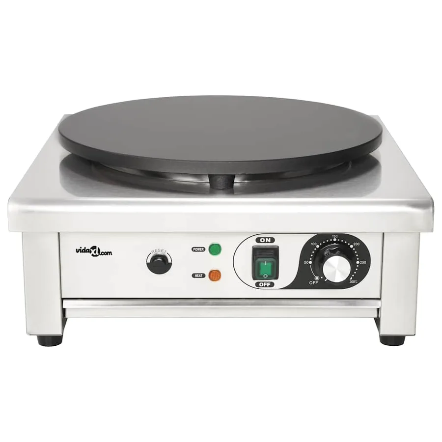 Crêpière électrique avec bac de récupération 40 cm 3000 W - 3