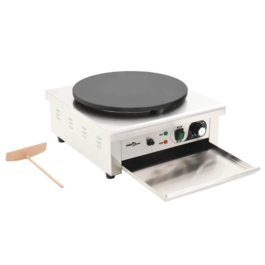 Crêpière électrique avec bac de récupération 40 cm 3000 W - 4