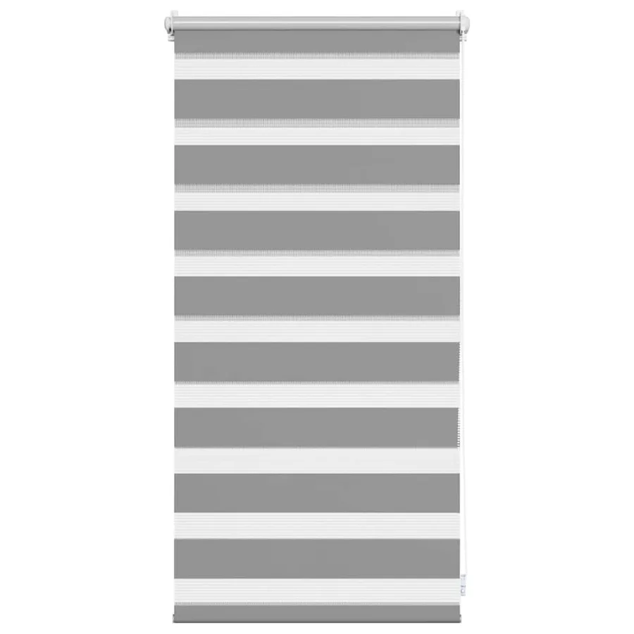Store vénitien Zebra 40,9 x 100 cm, largeur du tissu 36,7 cm, gris - 2