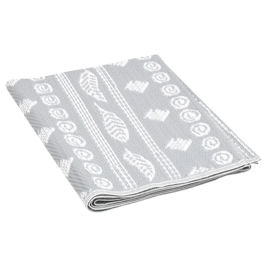 Tapis d'extérieur ARAKIL Gris 160x230 cm PP - 5