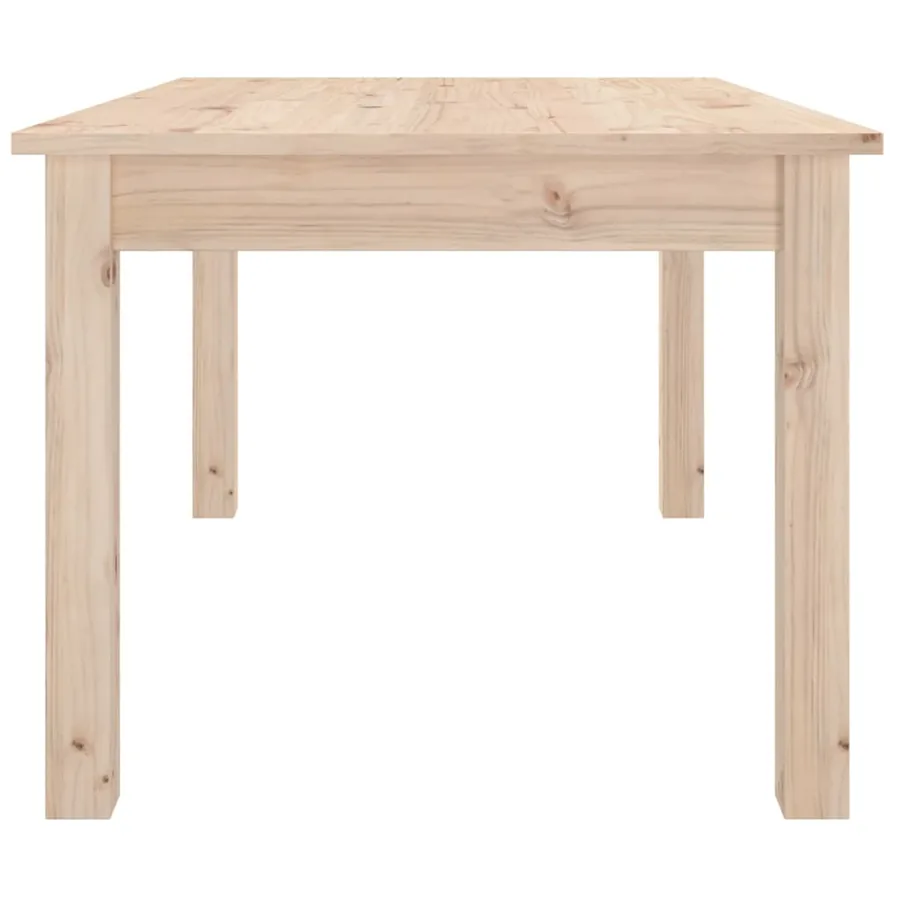 Table basse 80x50x40 cm Bois massif de pin - 4