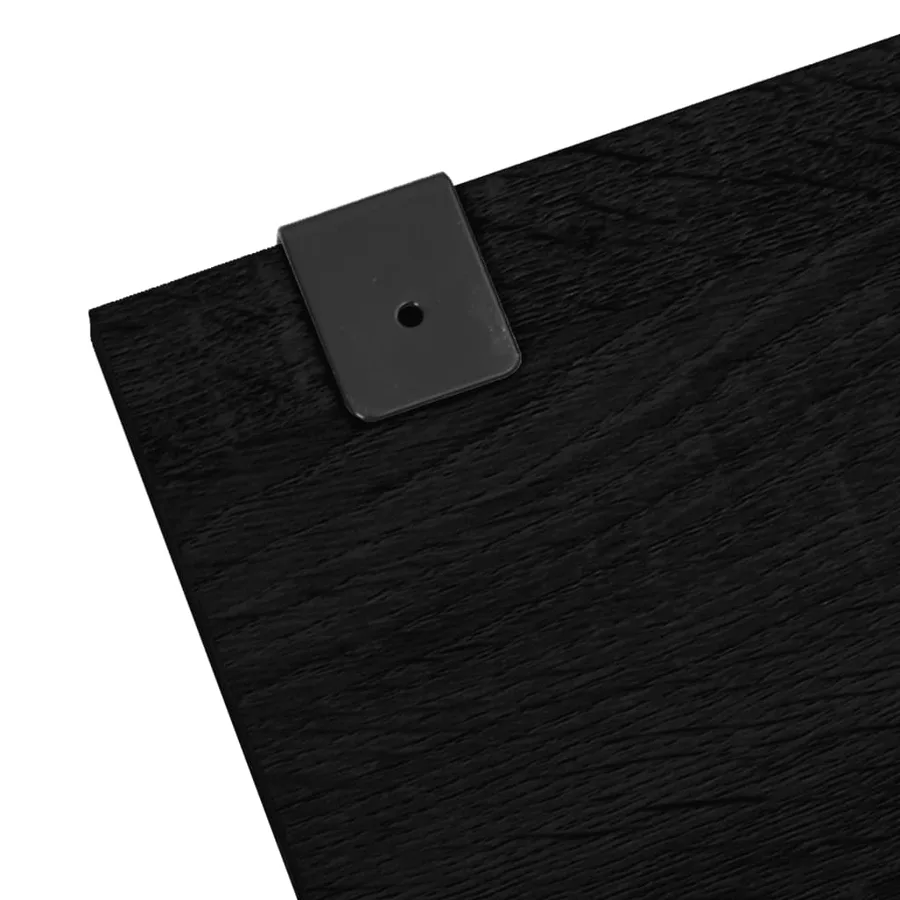 Ensemble de meubles salle de bain 6 pcs noir bois d'ingénierie - 7