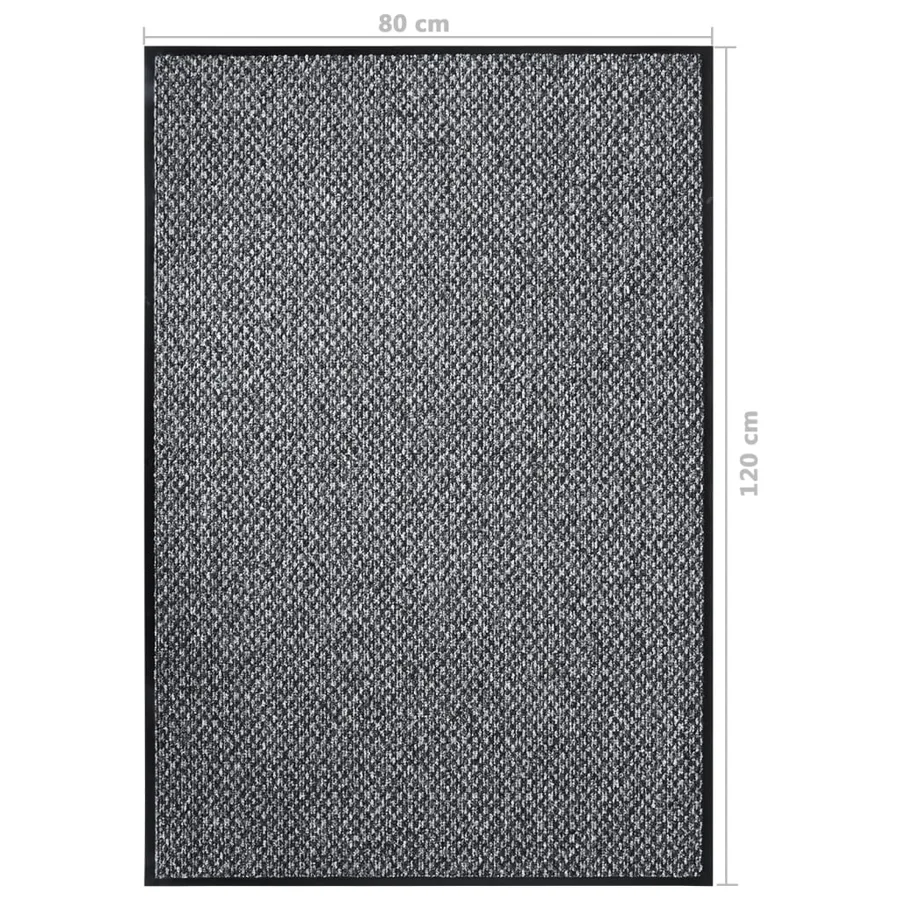 Paillasson Gris 80x120 cm - 6