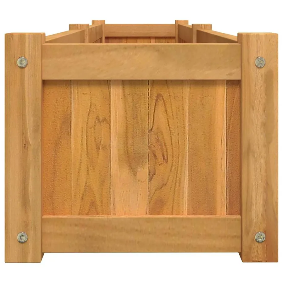 Lit surélevé 150x30x25 cm bois massif de teck - 5