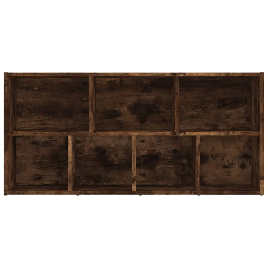 Armoire à livres Chêne fumé 50x25x106 cm - 10
