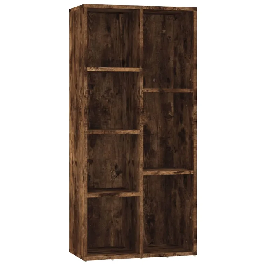 Armoire à livres Chêne fumé 50x25x106 cm - 2