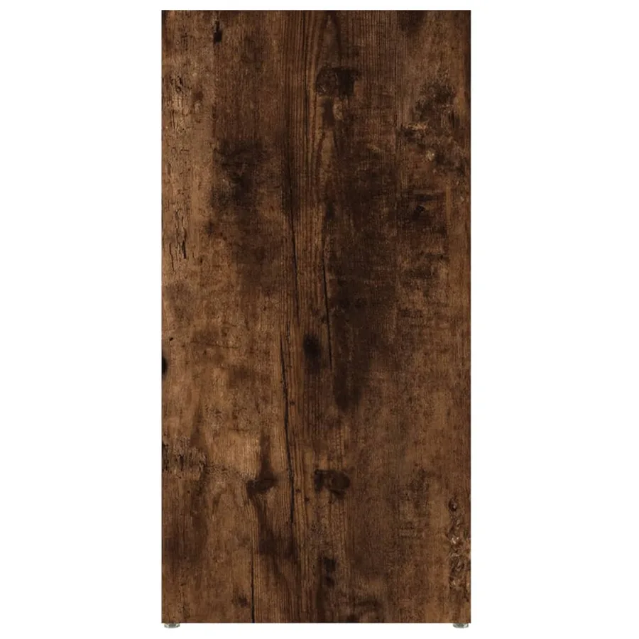 Armoire à livres Chêne fumé 50x25x106 cm - 8