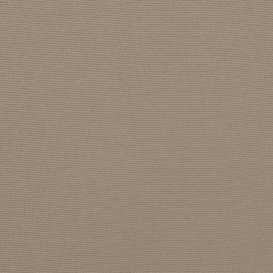 Coussins de chaise à dossier haut lot de 4 taupe tissu oxford - 9