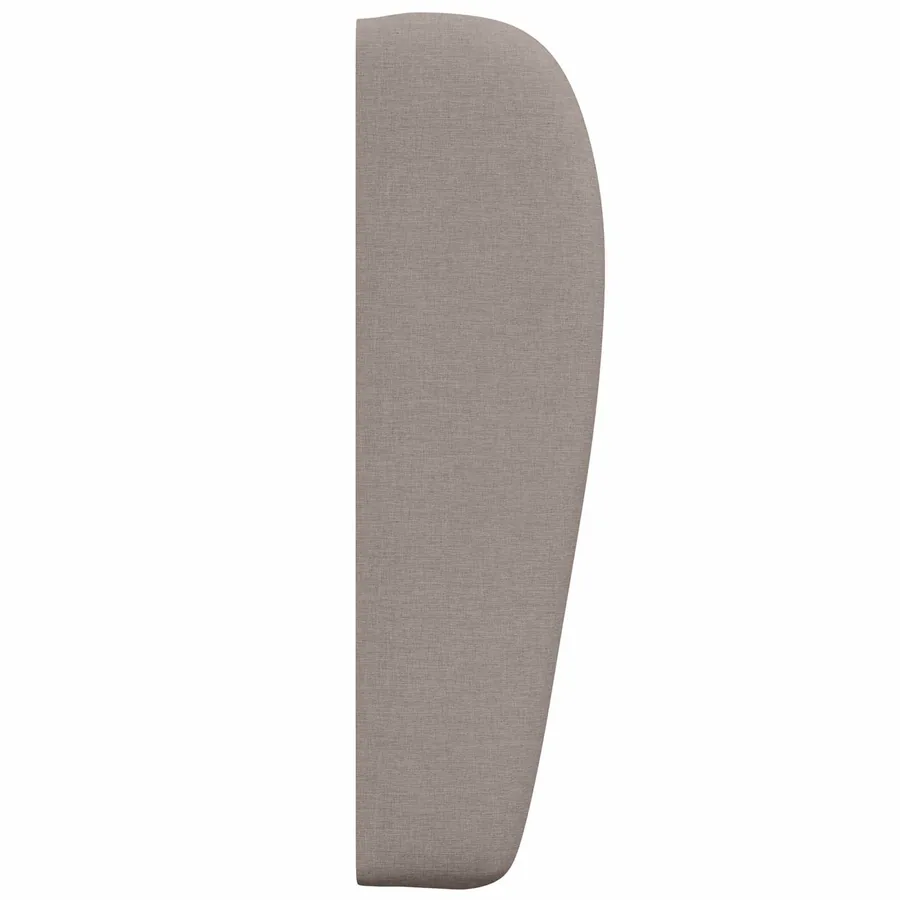Oreille de tête de lit Beige 80 x 23 x 6 cm tissu - 7