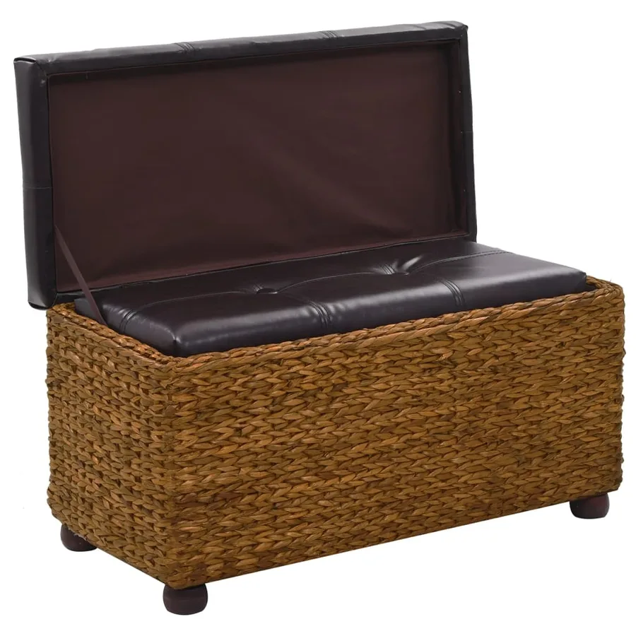 Ensemble de banc lot de 2 Jacinthe d'eau Marron - 8