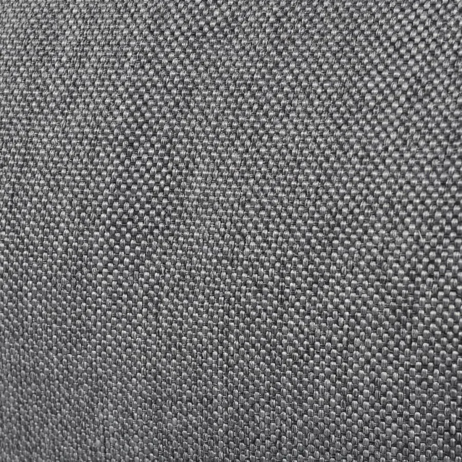 Chaise longue pliable de sol Gris Tissu - 5