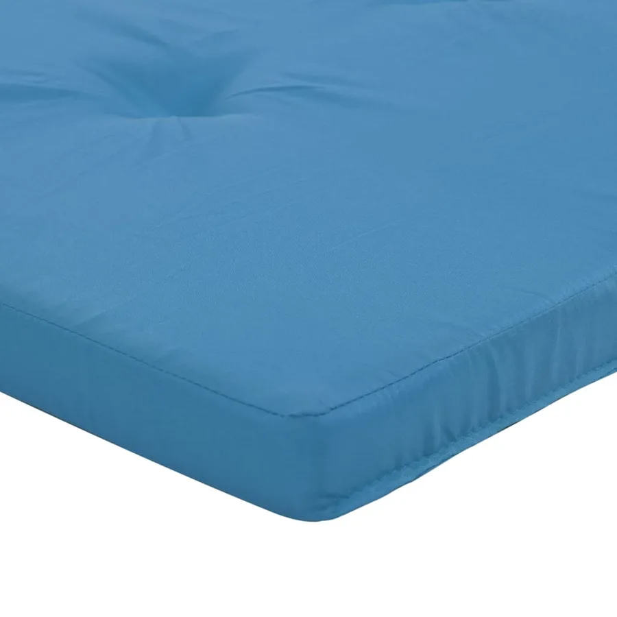 Coussins de chaise longue lot de 2 bleu clair tissu oxford - 10