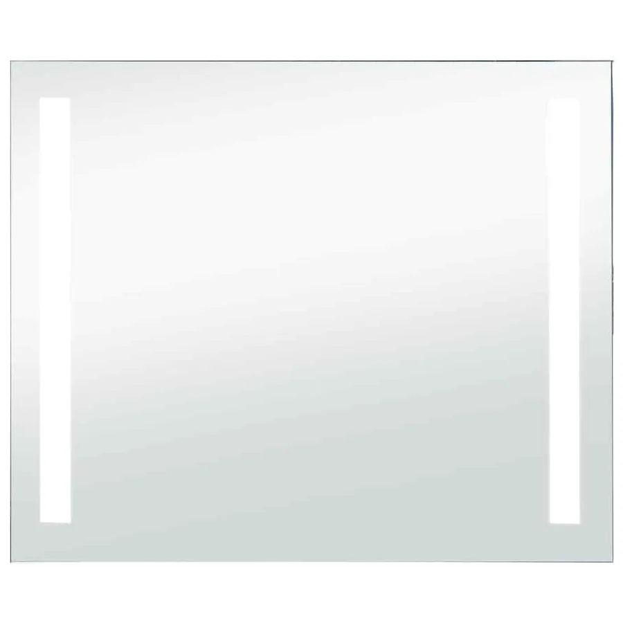 Miroir mural à LED pour salle de bains 80x60 cm - 2