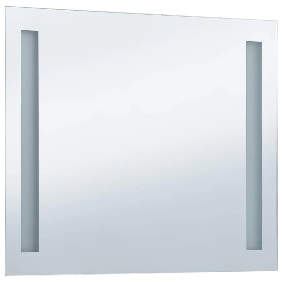 Miroir mural à LED pour salle de bains 80x60 cm - 3