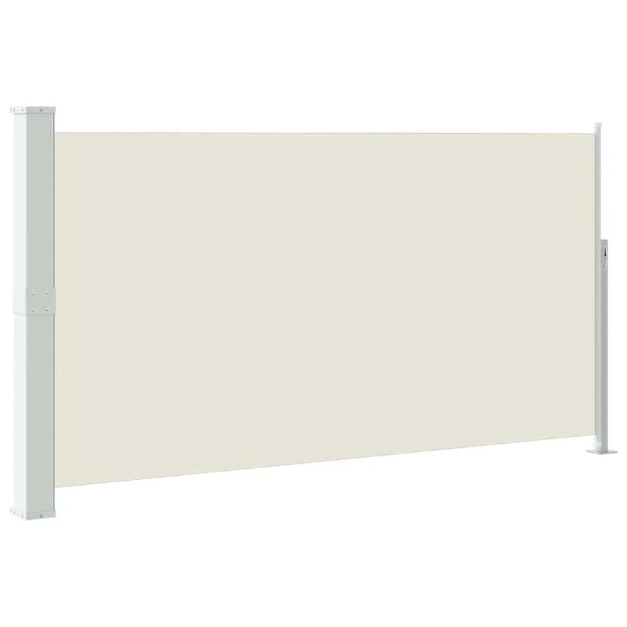 Auvent latéral de patio 160x300 cm Couleur crème - 2