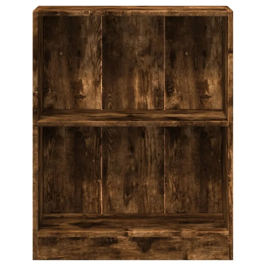 Bibliothèque Chêne fumé 60x24x76 cm Bois d'ingénierie - 4
