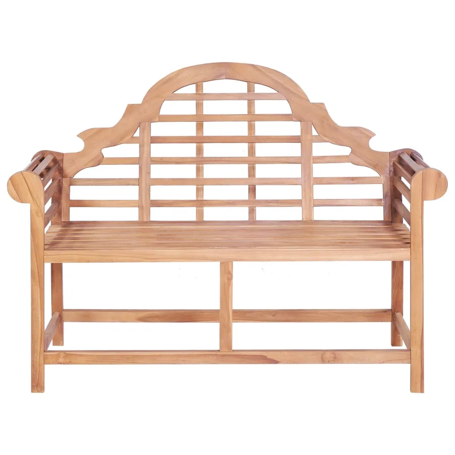 Banc de jardin 127x58,5x92,5 cm Bois massif de teck - 2
