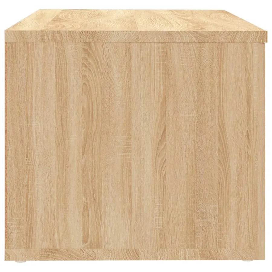Meuble TV Chêne sonoma 80x34x30 cm Bois d'ingénierie - 6