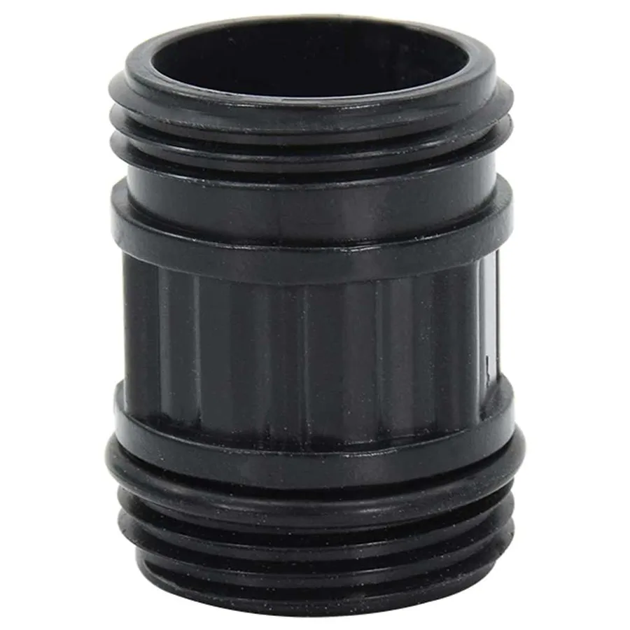 Tuyau d'aspiration avec raccords en PVC noir 1" 4 m PVC - 3