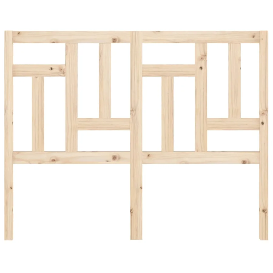 Tête de lit 145,5x4x100 cm Bois massif de pin - 4