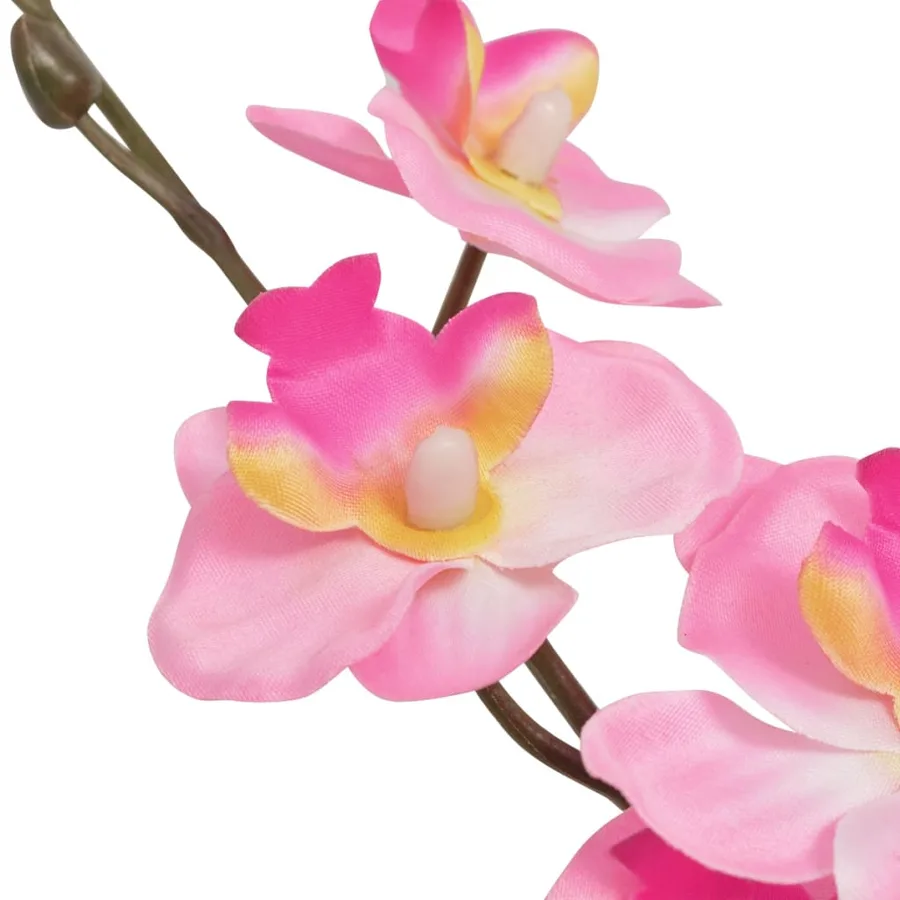 Plante artificielle avec pot Orchidée 30 cm Rose - 2