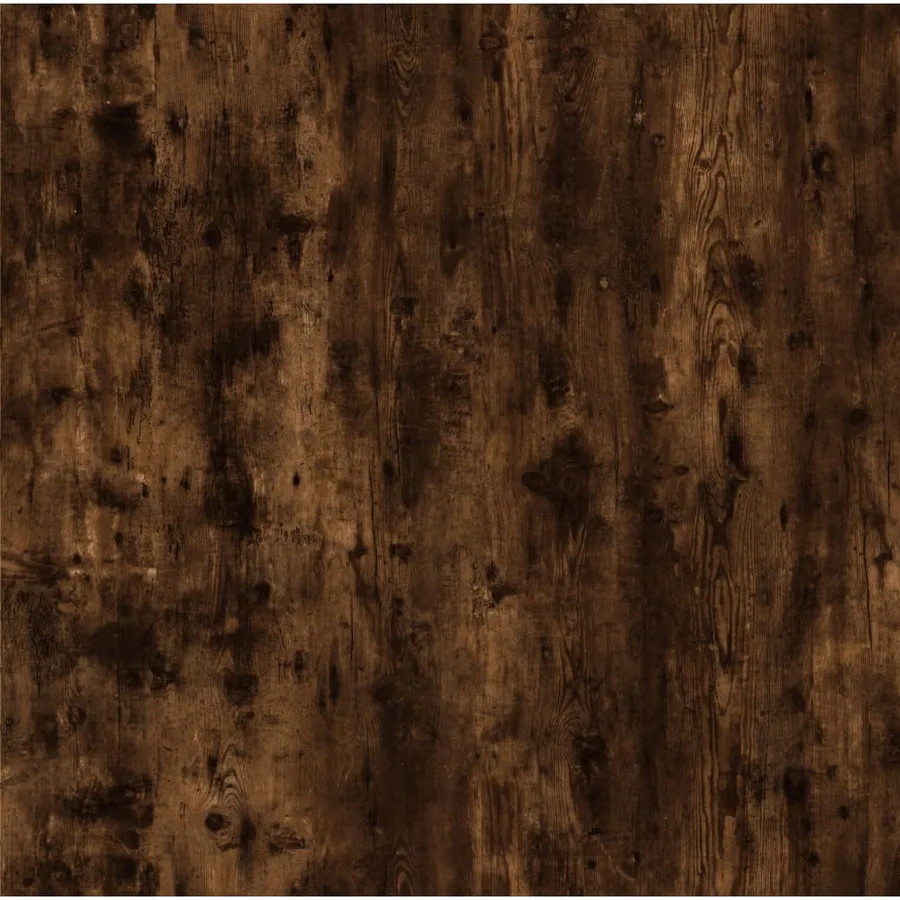 Table basse Chêne fumé 80x50x35 cm Bois d'ingénierie - 7
