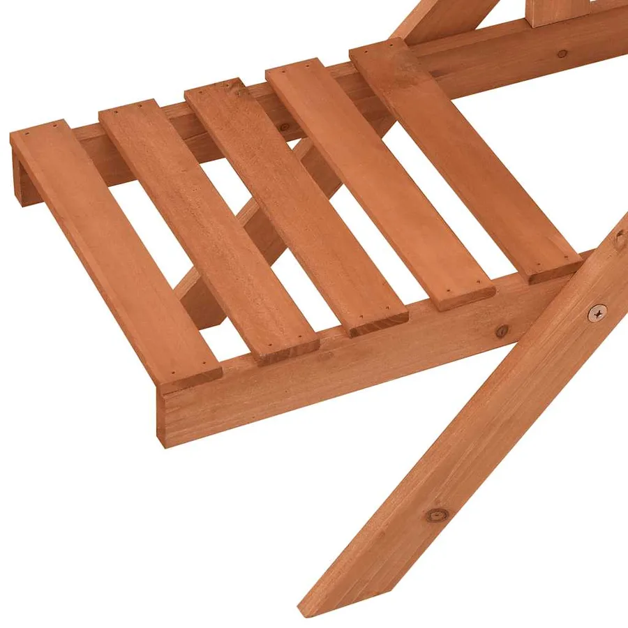 Support pour plantes 83x25x132 cm Bois de sapin massif - 5