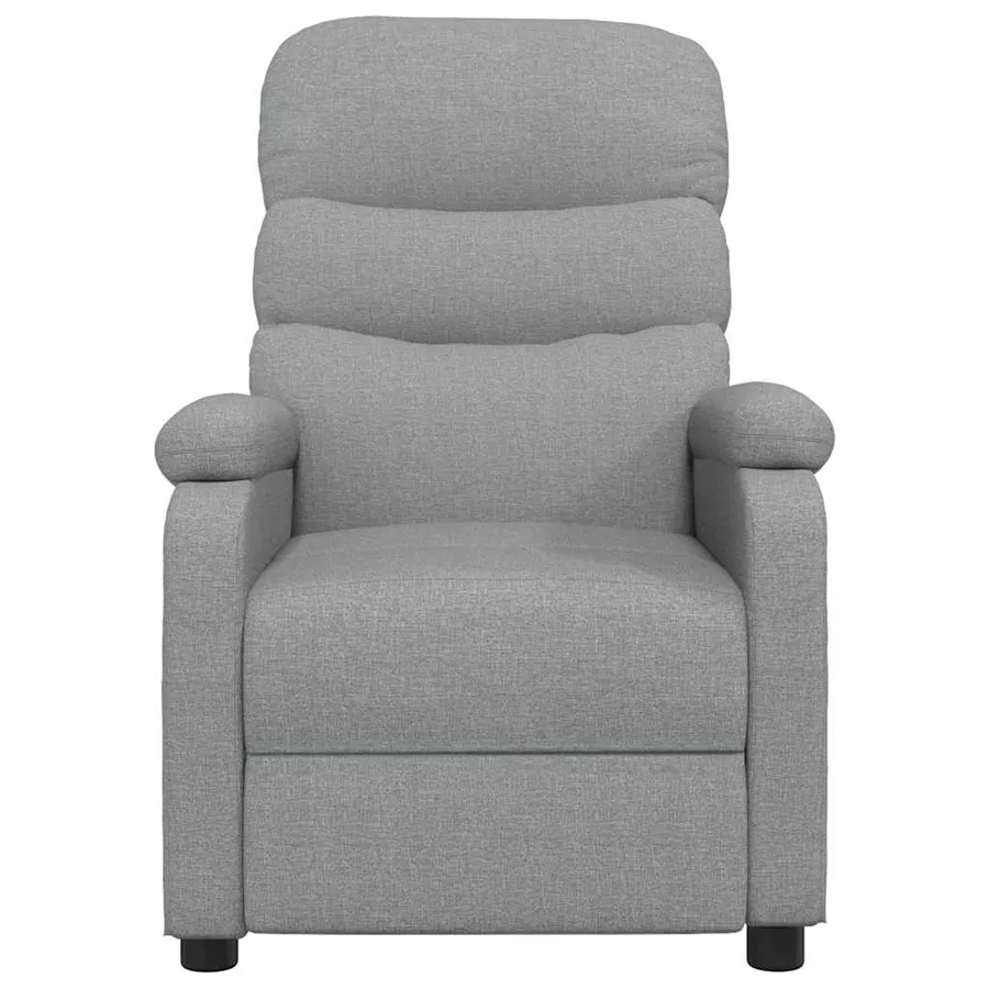 Fauteuil de massage Gris clair Tissu - 3