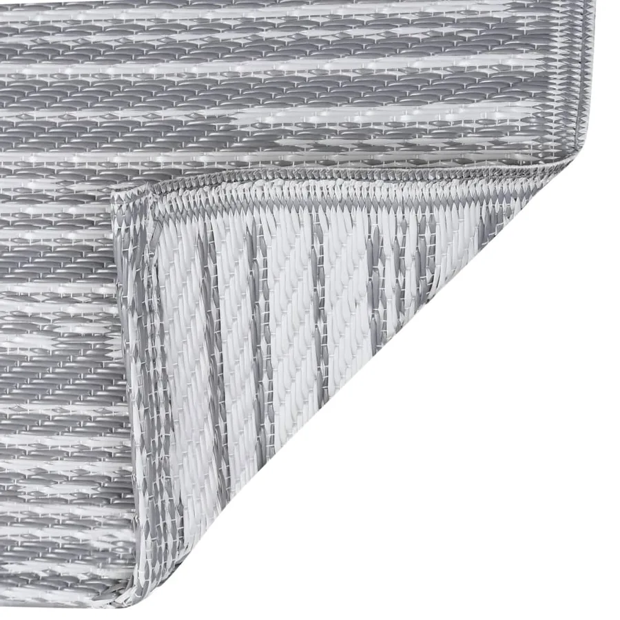 Tapis d'extérieur ARAKIL Gris 120x180 cm PP - 6