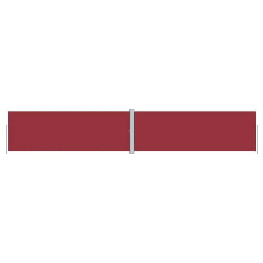 Auvent latéral rétractable Rouge 180x1000 cm - 2
