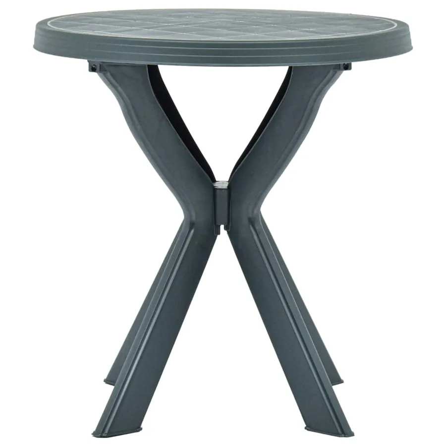 Table de bistro Blanc Ø70 cm Plastique - 2