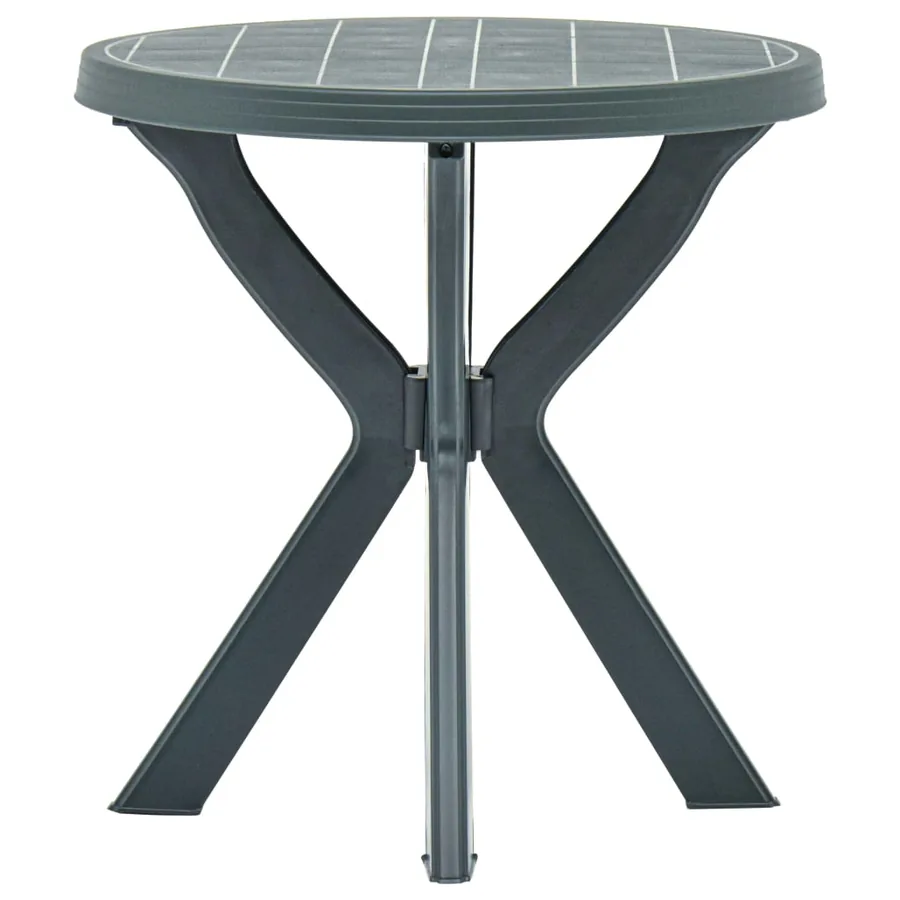Table de bistro Blanc Ø70 cm Plastique - 3