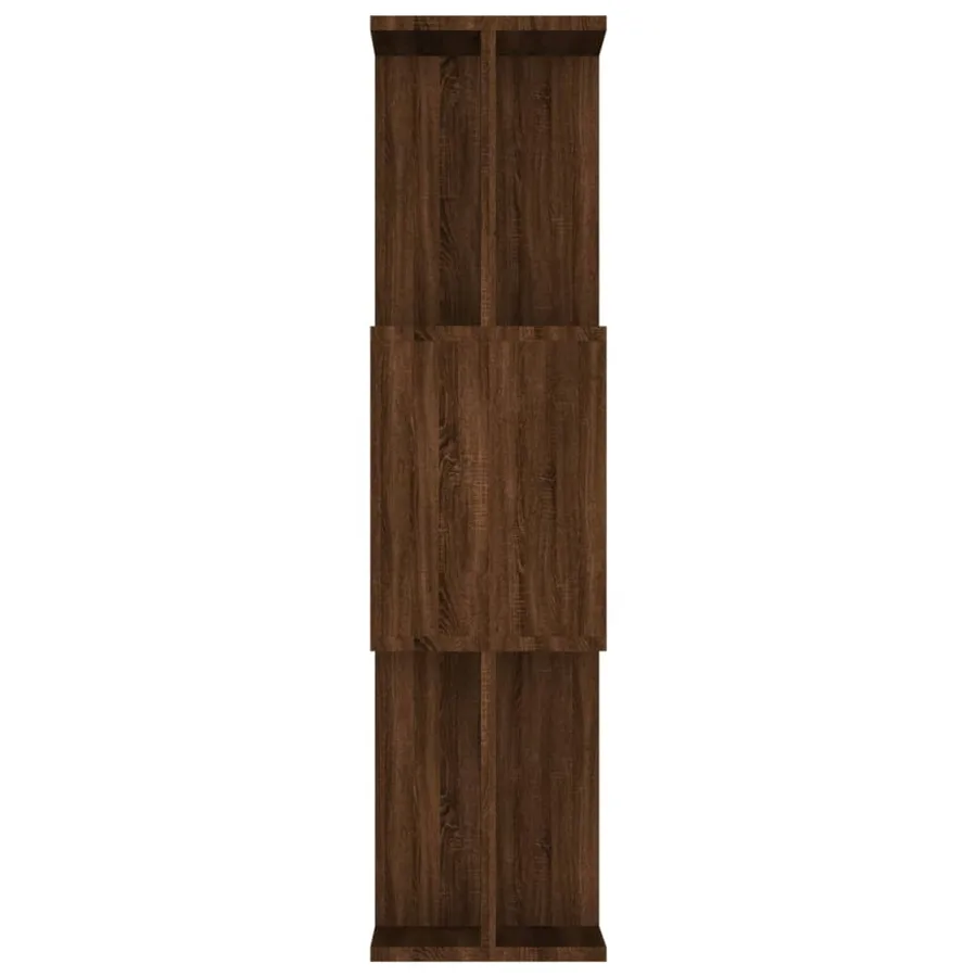 Bibliothèque/Cloison Chêne marron 80x24x96 cm Bois d'ingénierie - 6