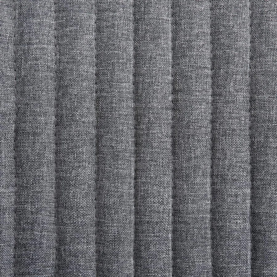 Chaises à manger lot de 2 gris foncé tissu - 7