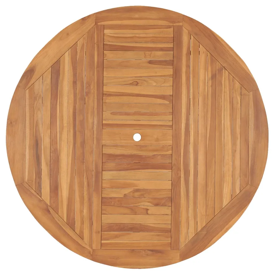 Table de jardin 150x76 cm Bois de teck solide - 4