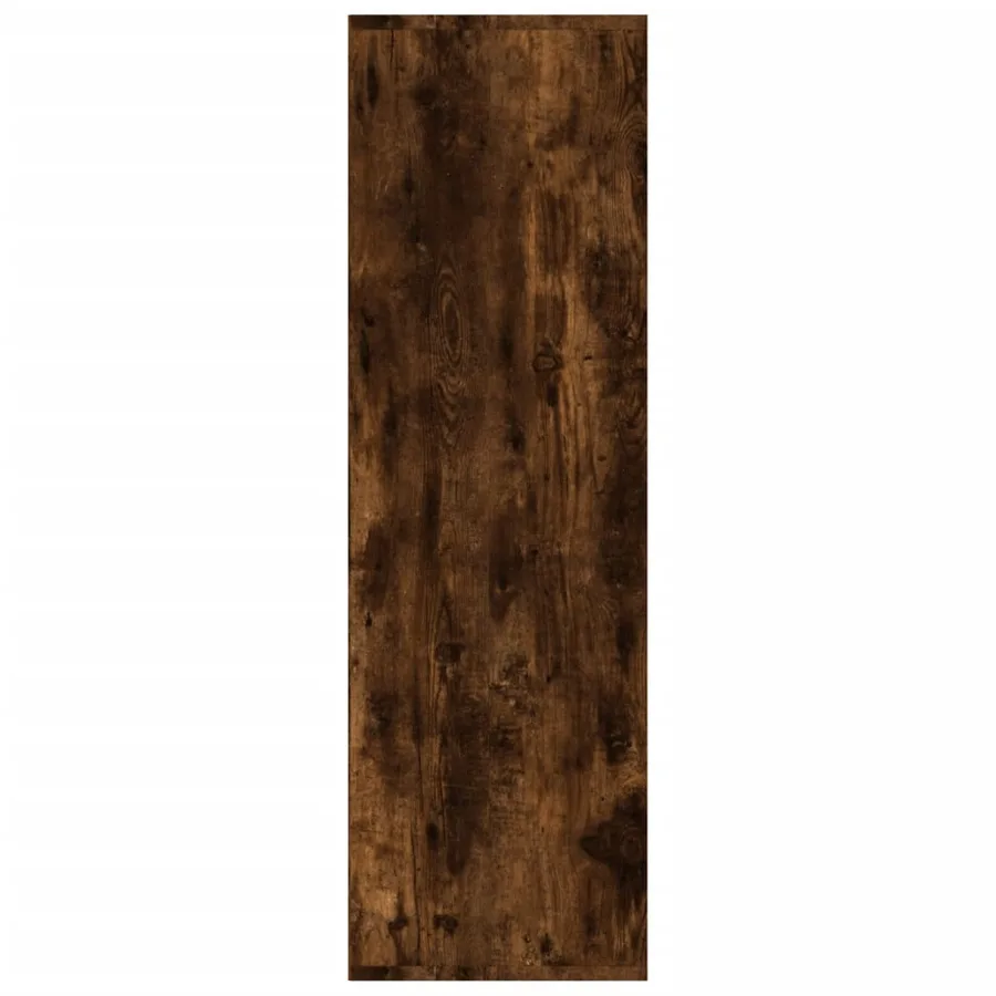 Armoire à livres chêne fumé 98x29x97,5 cm - 4