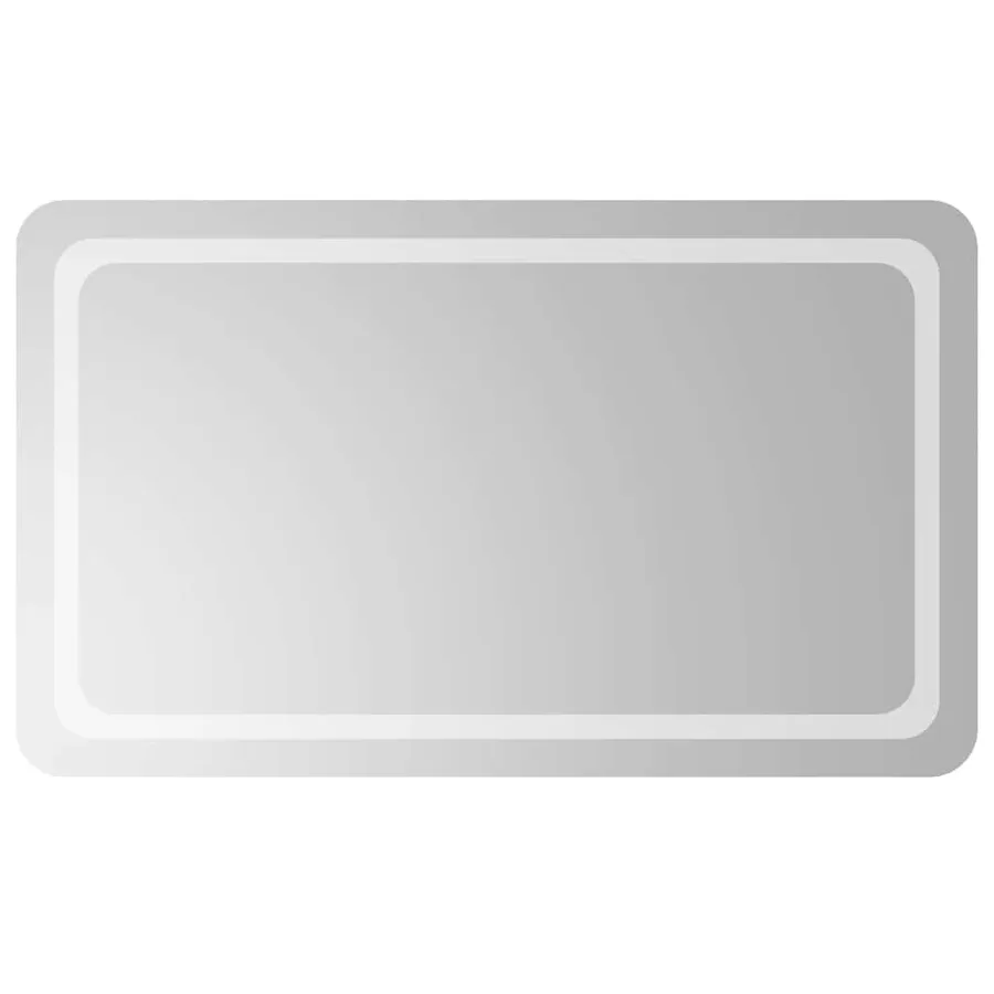 Miroir de salle de bain à LED 100x60 cm - 2