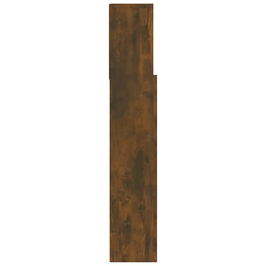 Armoire de tête de lit Chêne fumé 120x19x103,5 cm - 6