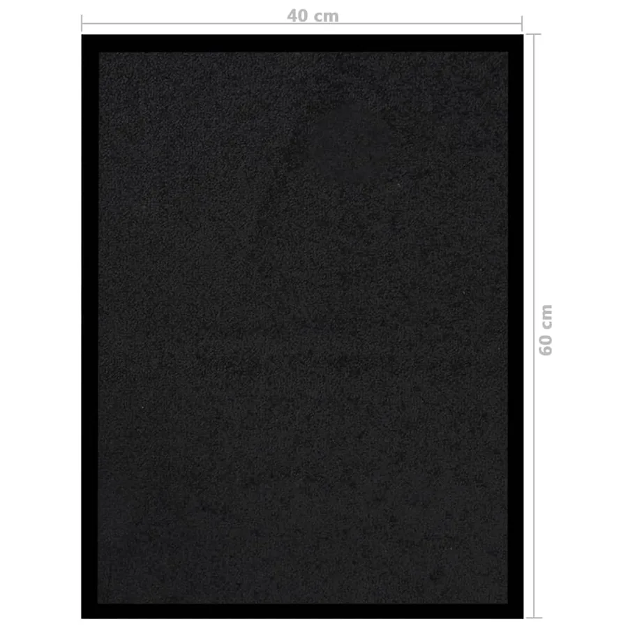 Paillasson Noir 40x60 cm - 6