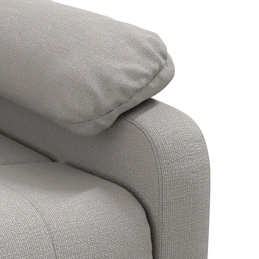 Fauteuil de massage Taupe Tissu - 9