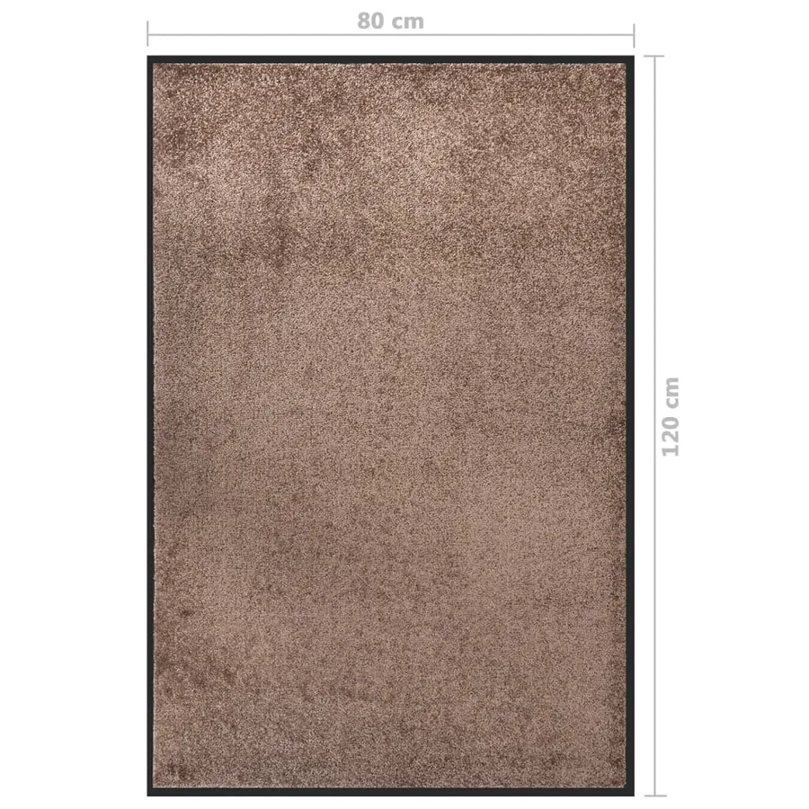 Paillasson Marron 80x120 cm - 6