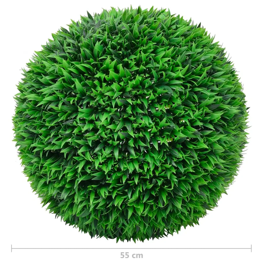 Boules de buis artificielles 2 pcs 55 cm - 4
