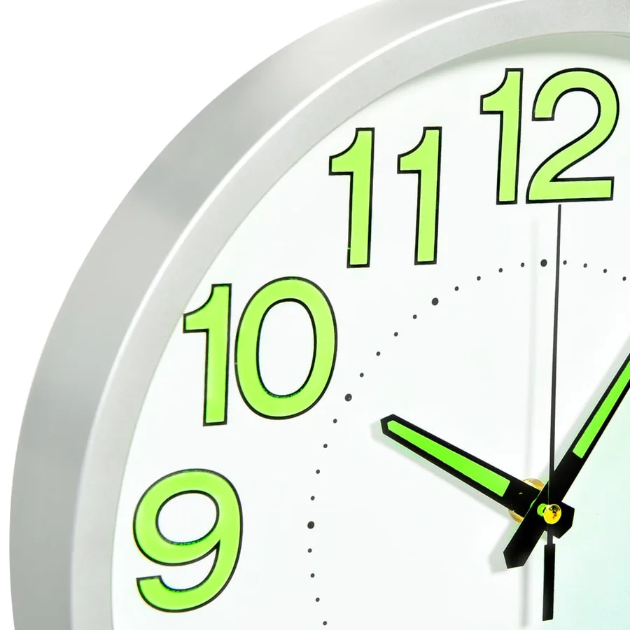 Horloge murale lumineuse Blanc 30 cm - 5