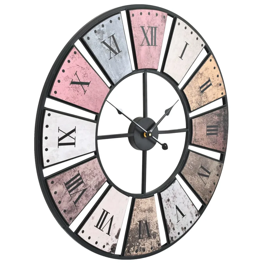 Horloge murale vintage avec mouvement à quartz 60 cm XXL - 3