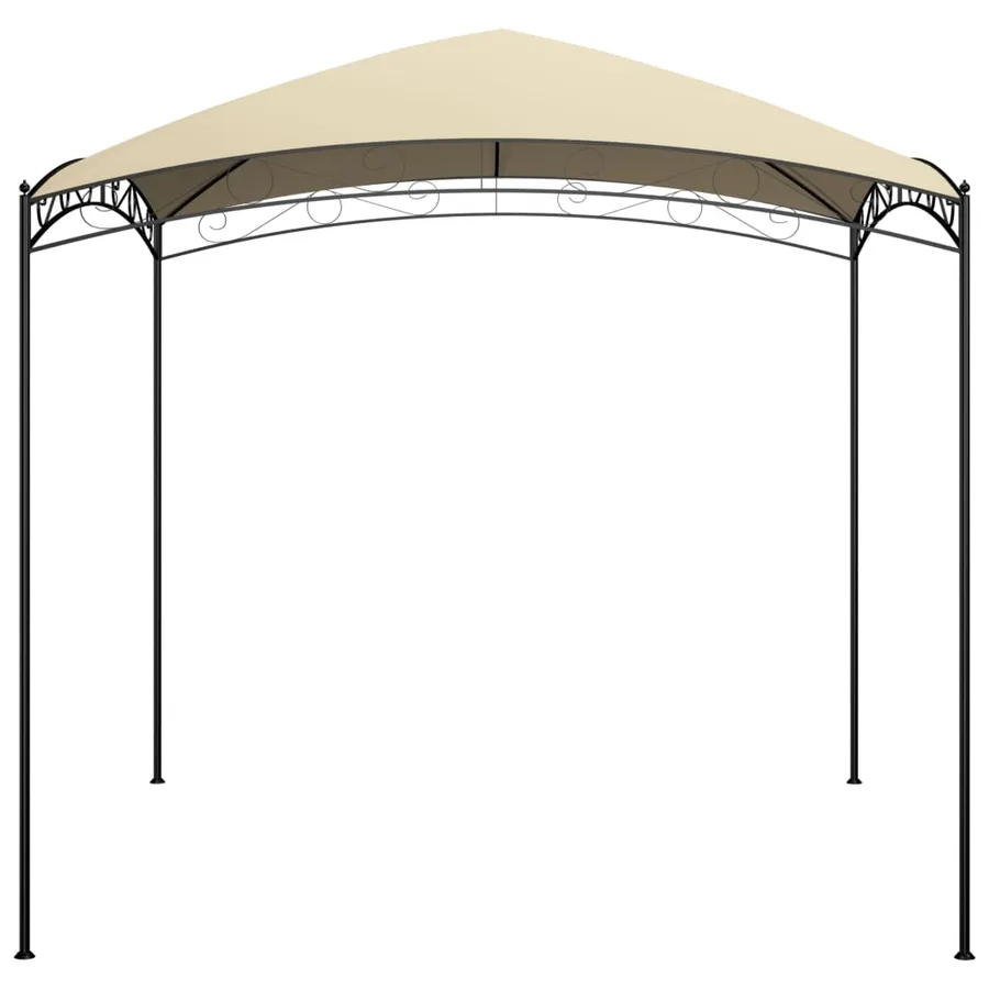 Belvédère 3x3x2,65 m Crème 180 g/m² - 3