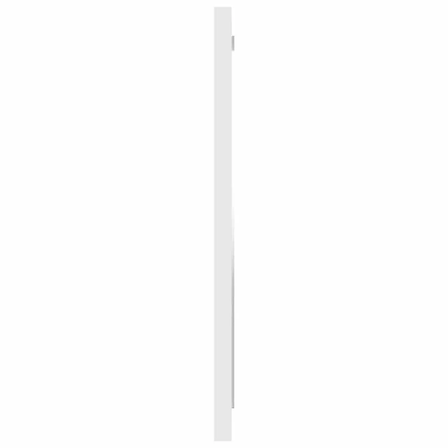 Ensemble de meubles de salle de bain 2 pcs Blanc Aggloméré - 10