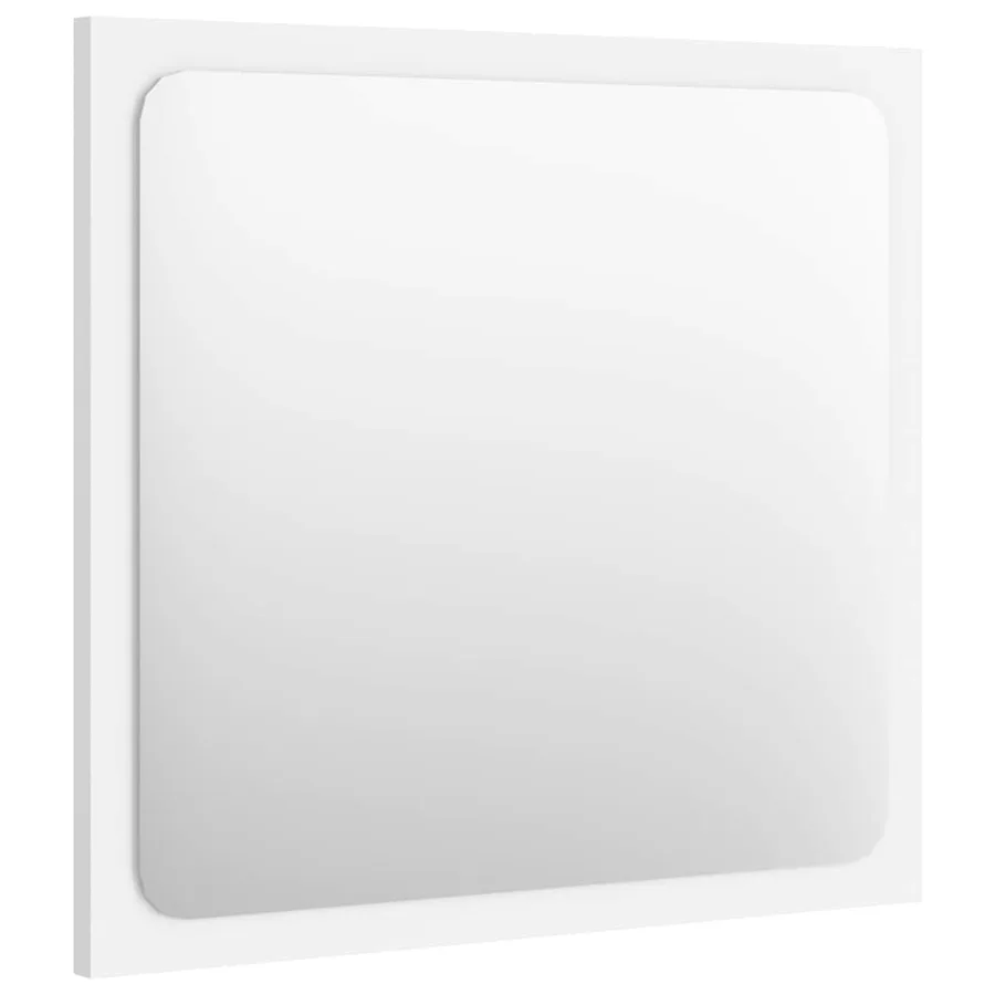 Ensemble de meubles de salle de bain 2 pcs Blanc Aggloméré - 8